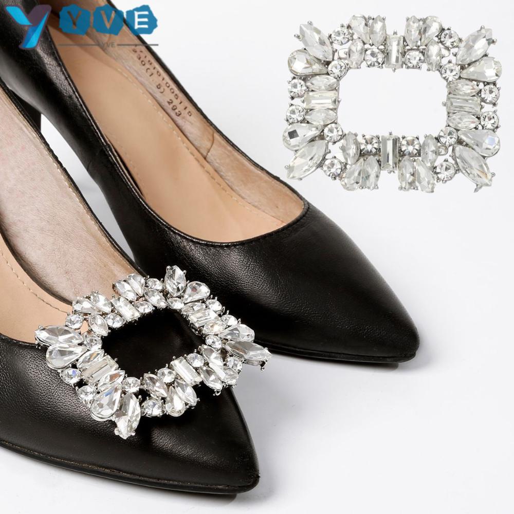 YVE 1 Khóa Kẹp Trang Trí Giày Cao Gót Cho Cô Dâu