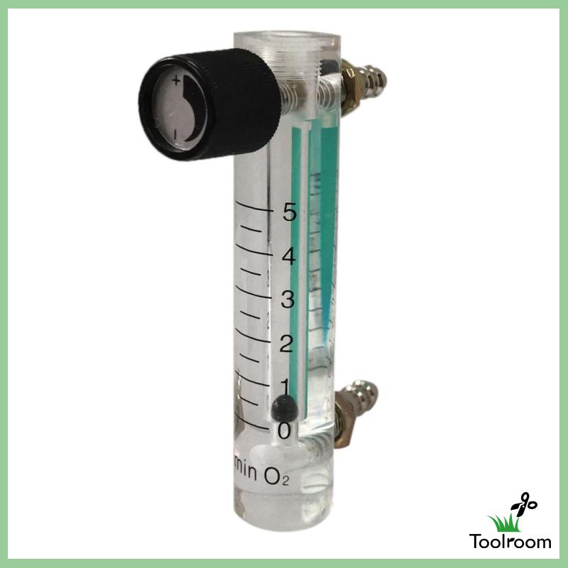 Đồng Hồ Đo Lưu Lượng Khí Gas 0.1-1L 6Mm Bằng Thủy Tinh Có Thể Điều Chỉnh