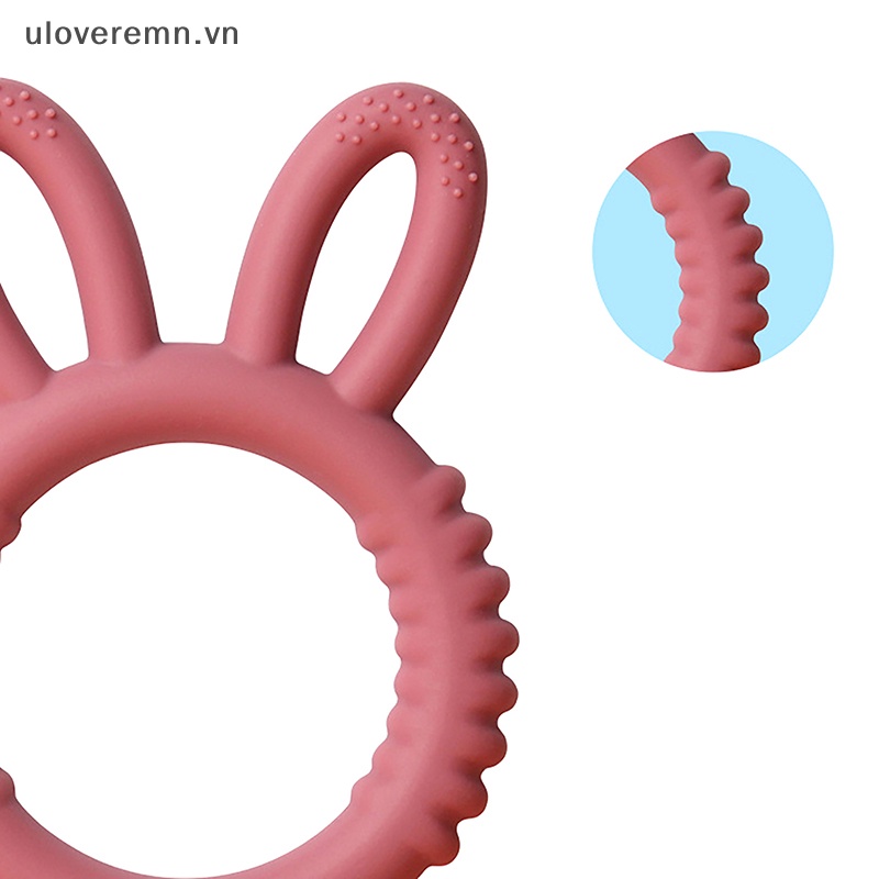 Uloveremn Đồ Chơi Mài Răng Hình Thỏ Gel Cho Bé