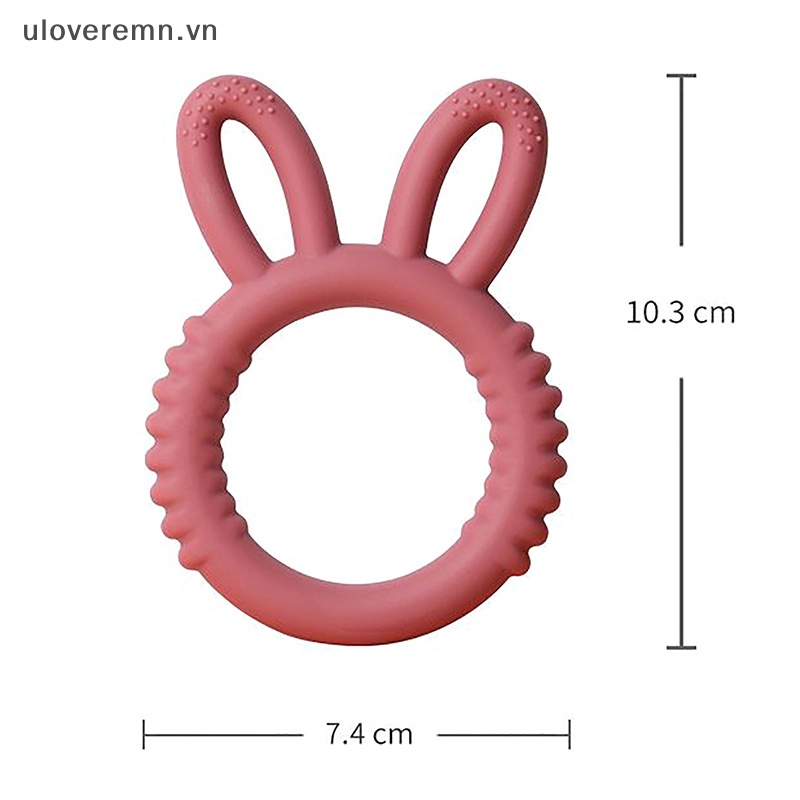 Uloveremn Đồ Chơi Mài Răng Hình Thỏ Gel Cho Bé