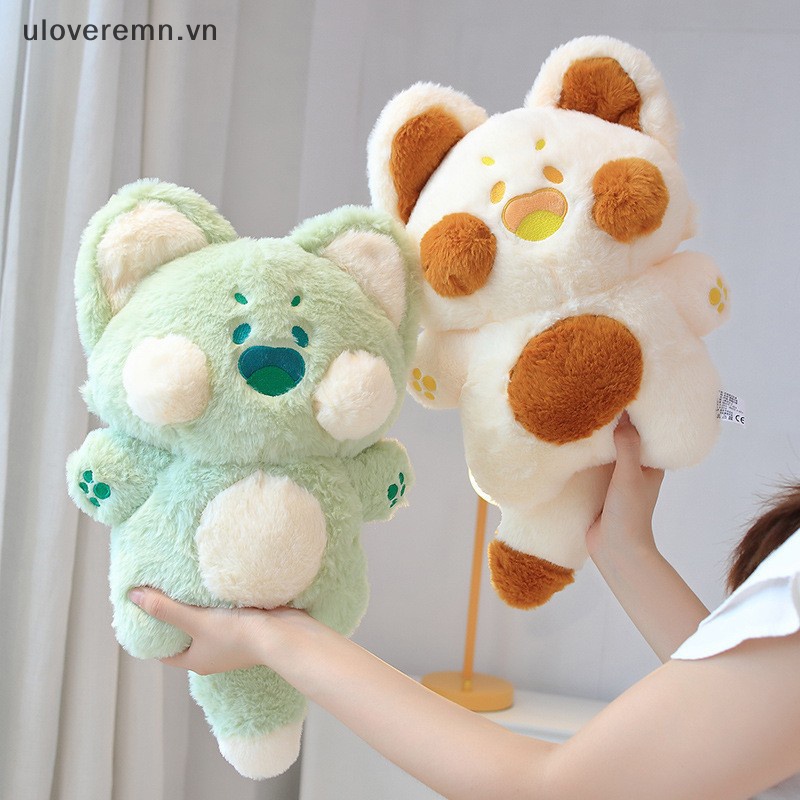 Đồ chơi nhồi bông Hình Chú Mèo Hoạt Hình Đáng Yêu 50cm