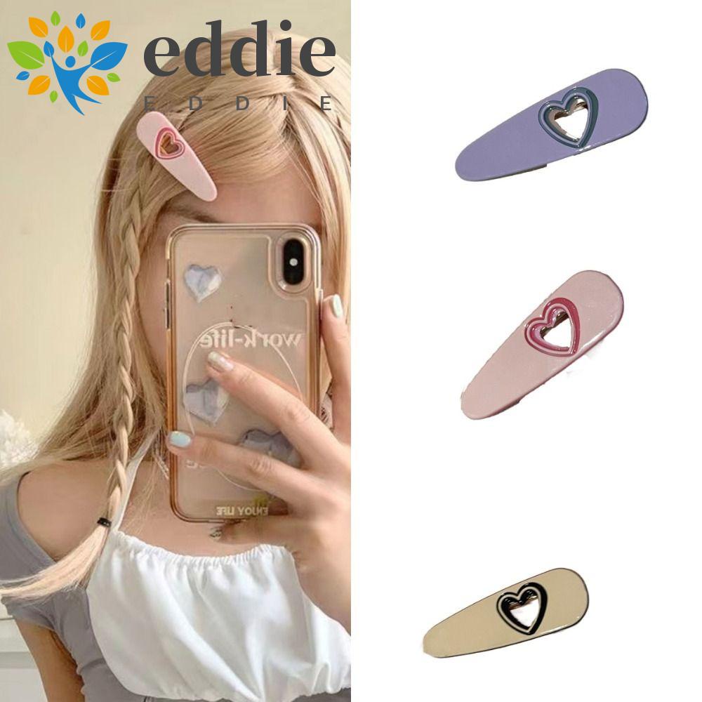 Kẹp Tóc Hình Trái Tim Phong Cách Hàn Quốc 26Ede