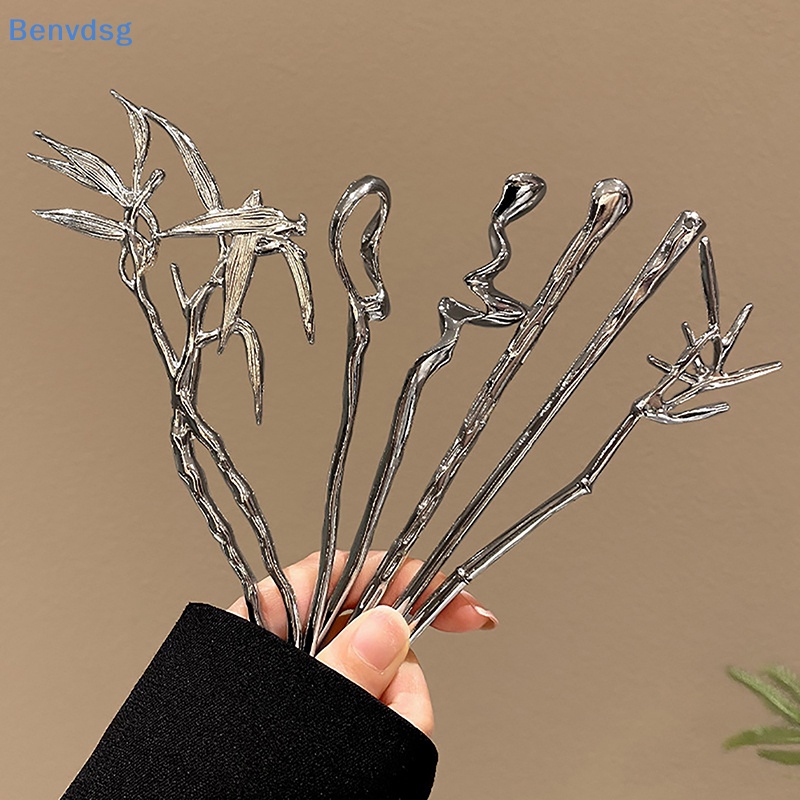 Kẹp Tóc Đuôi Ngựa Bằng Tre Thời Trang Vintage Thanh Lịch Dành Cho Nữ