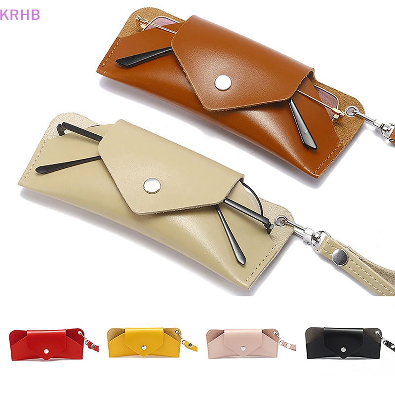 Túi Da PU Đựng Mắt Kính Thời Trang Cho Nam Nữ Mới