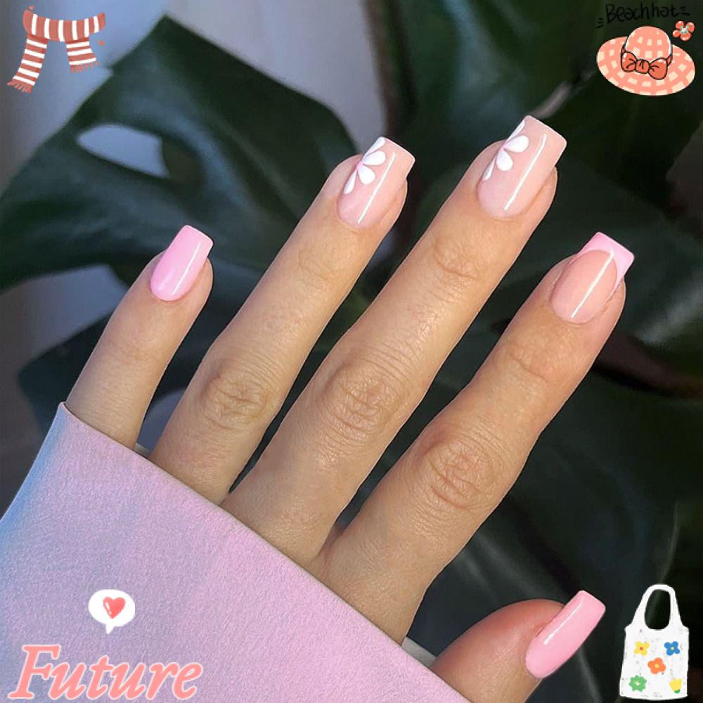 Bộ Móng Tay Giả Che Phủ Toàn Diện Có Thể Tháo Rời DIY