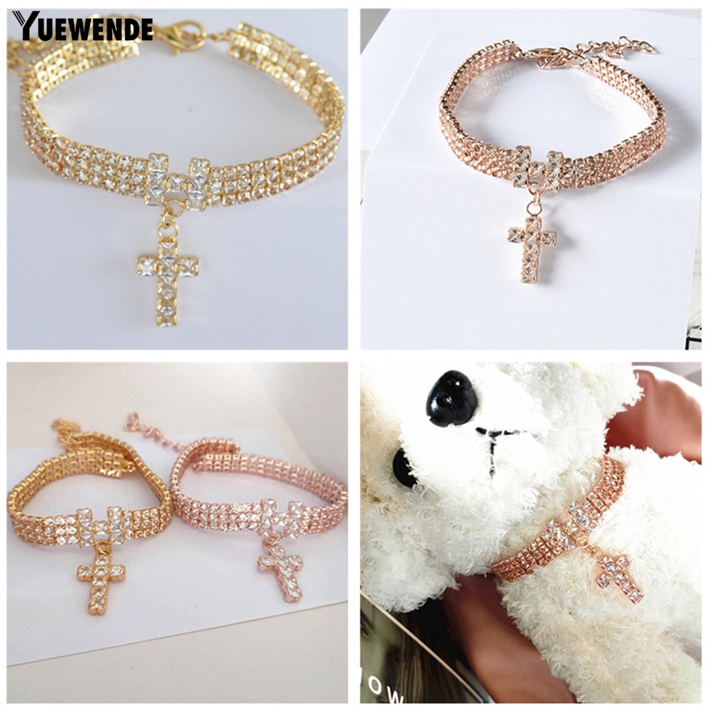 Vòng Cổ Đính Đá Thời Trang Dành Cho Thú Cưng YQ.E