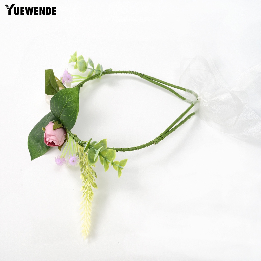 Vòng Hoa Nhựa Thắt Nơ Xinh Xắn Cho Thú Cưng