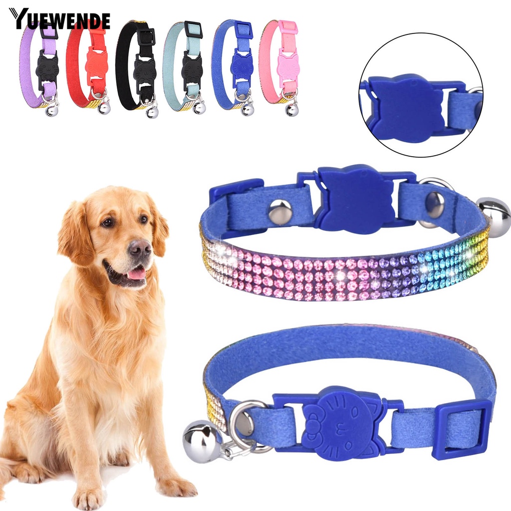 Vòng Cổ Đính Đá Có Thể Điều Chỉnh Cho Thú Cưng