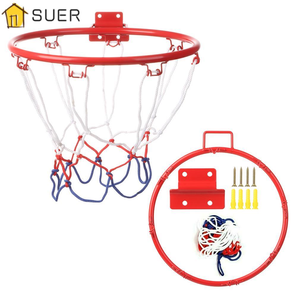 Vòng Chơi Bóng Rổ Trong Nhà 4 Vành Bằng Kim Loại Kích Thước 32cm