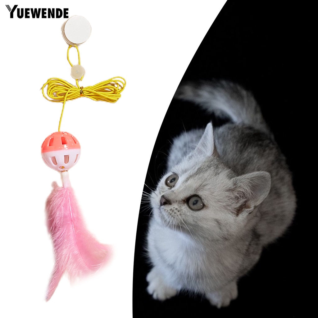 Đồ Chơi Hình Sâu Bướm Có Giác Hút Độ Co Giãn Cao Trang Trí Trong Nhà Cho Mèo Cưng