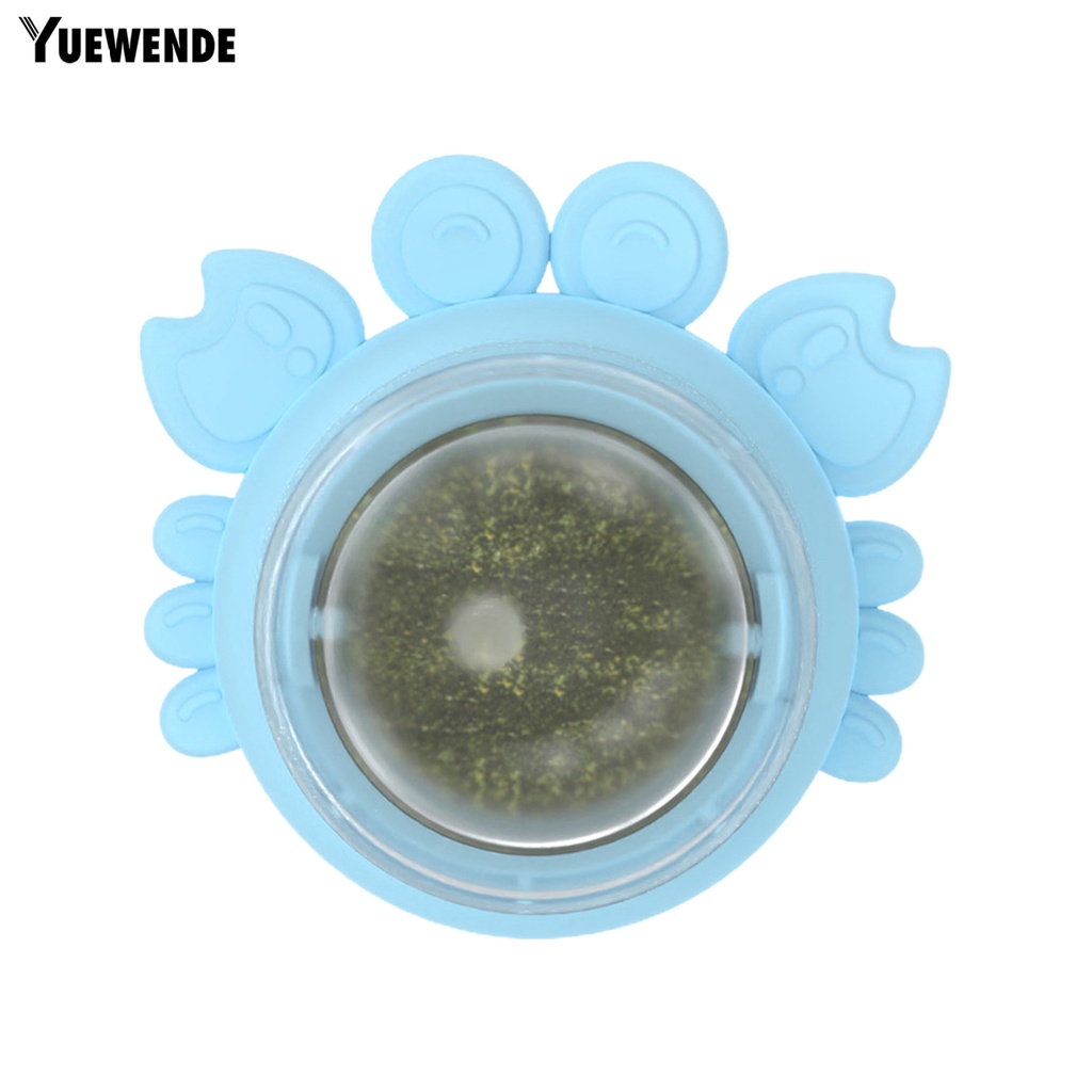 Yq.e Đồ Chơi Bóng Xoay Hình Cua Hoạt Hình Chống Bụi Làm Sạch Răng Cho Mèo Cưng