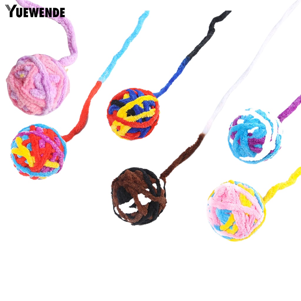 Bộ 6 Bóng Đồ Chơi Chống Cắn Chống Trầy Dành Cho Mèo