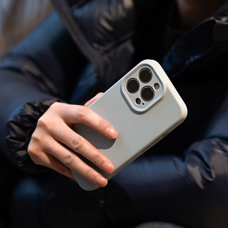 Ốp Điện Thoại Silicon Dẻo Màu Trà Sữa Dễ Thương Chống Rơi Cho Iphone14plus Iphone13 / Iphone12promax / 11