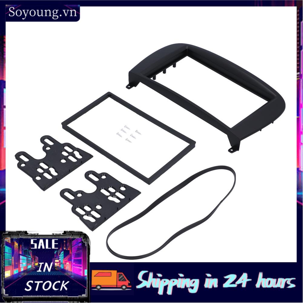 Soyoung Fascia Frame ABS Material  Black Sturdy for Replacement Mercedes-Benz SL-Class (R230) / G WAGON G5