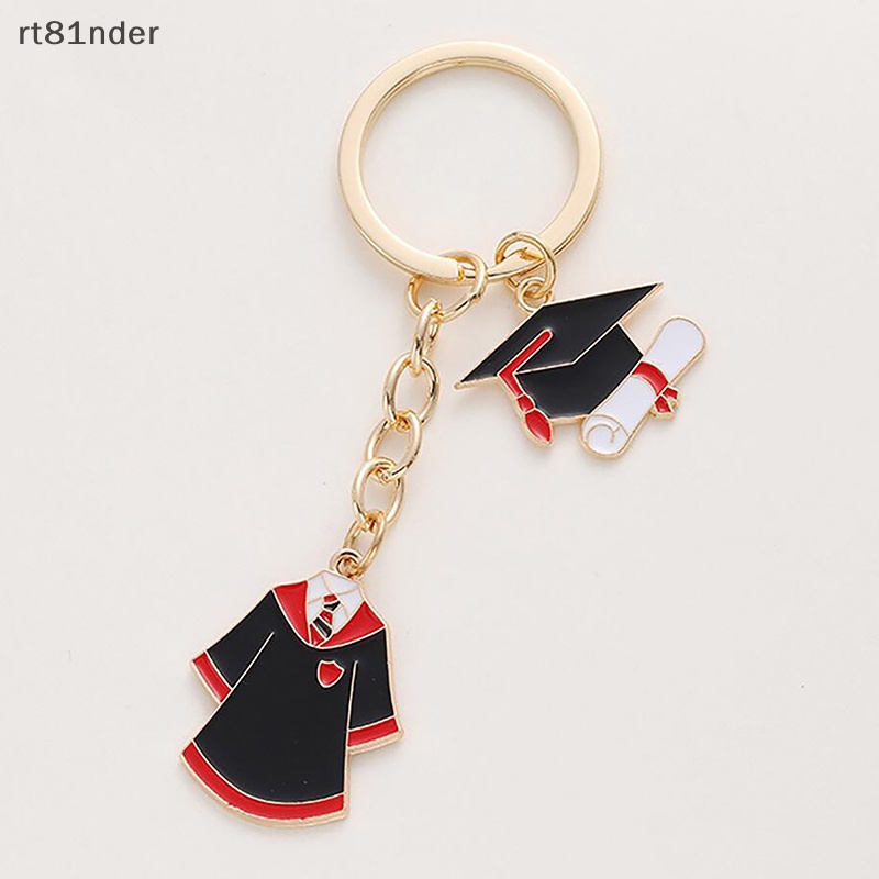 Rt Phụ Kiện Móc Khóa Hình Chiếc Váy Lễ Tốt Nghiệp Bằng Kim Loại Dễ Thương Xinh Xắn