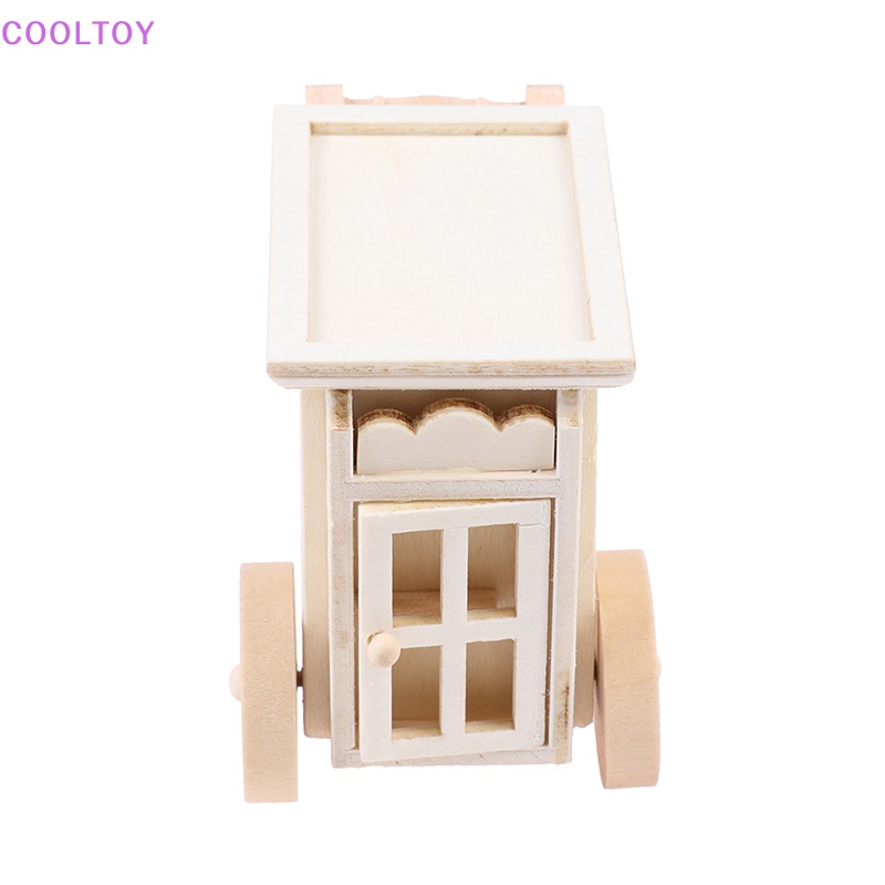 Mô Hình Xe Đẩy Em Bé Trang Trí Nhà Búp Bê Tỉ Lệ 1: 12