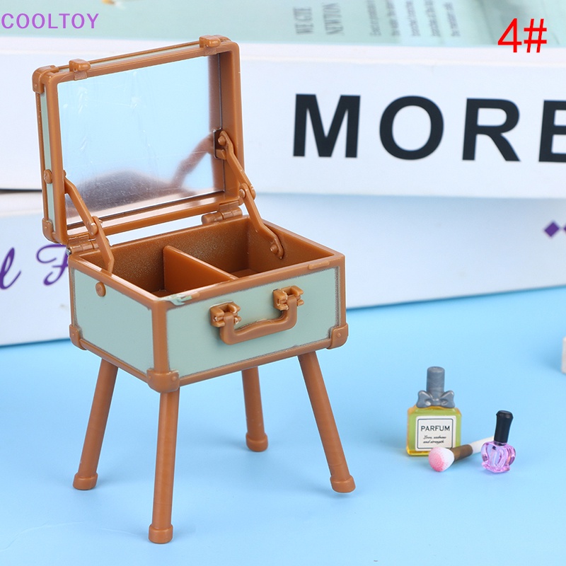 Cooltoy 1 Set Gương Trang Điểm Mini 1: 12 Cho Nhà Búp Bê Kèm Giá Đỡ