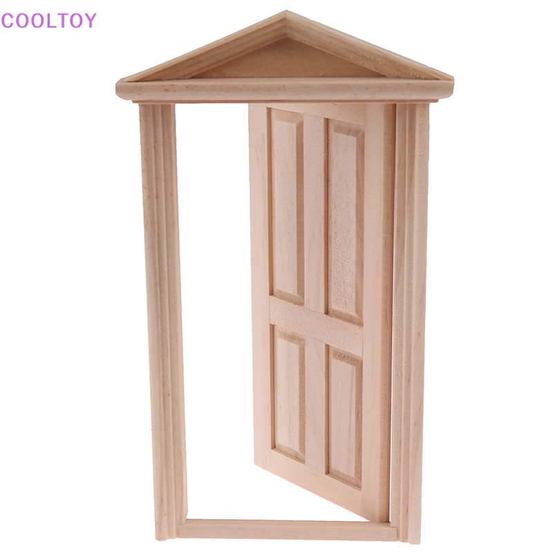 Cooltoy Mô Hình Cửa Mini Tỉ Lệ 1: 12 Trang Trí Nhà Búp Bê