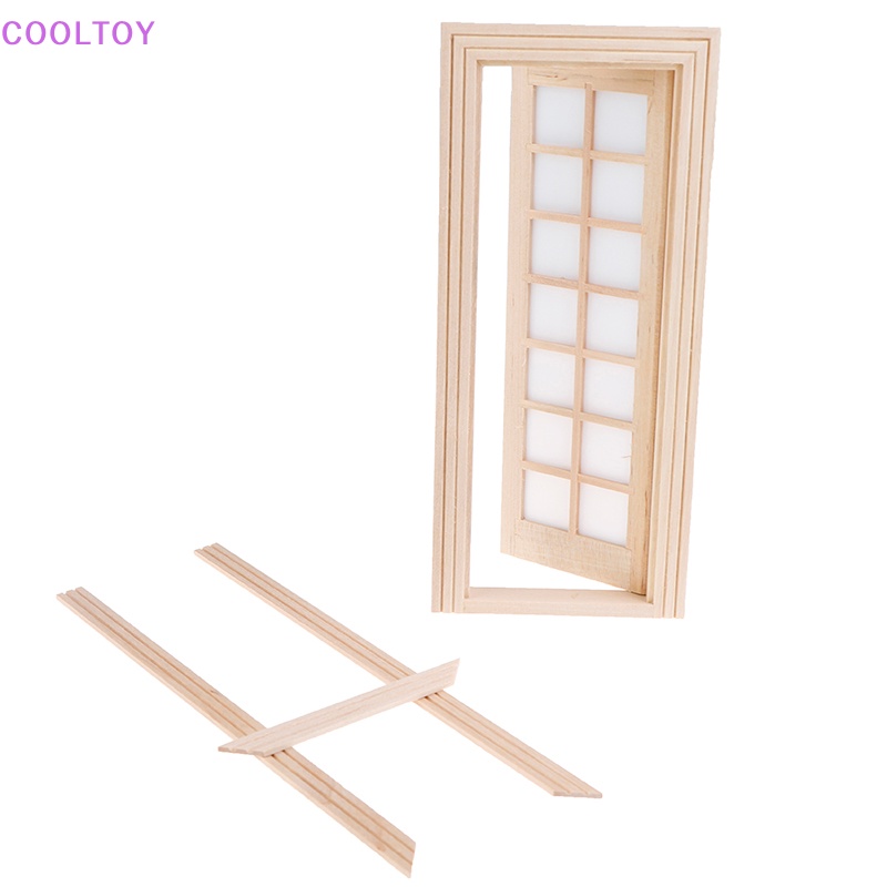 Cooltoy Cửa Gỗ 14 Nấc 1: 12 Trang Trí Nhà Búp Bê DIY