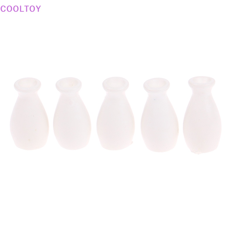 Cooltoy Set 5 Bình Hoa Mini Trang Trí Nhà Búp Bê DIY Bán Chạy
