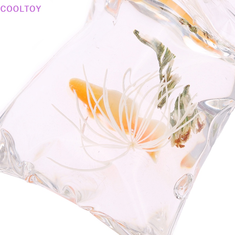 Cooltoy Phụ Kiện Trang Trí Nhà Búp Bê DIY Hình Cá Vàng Mô Phỏng Mini HOT