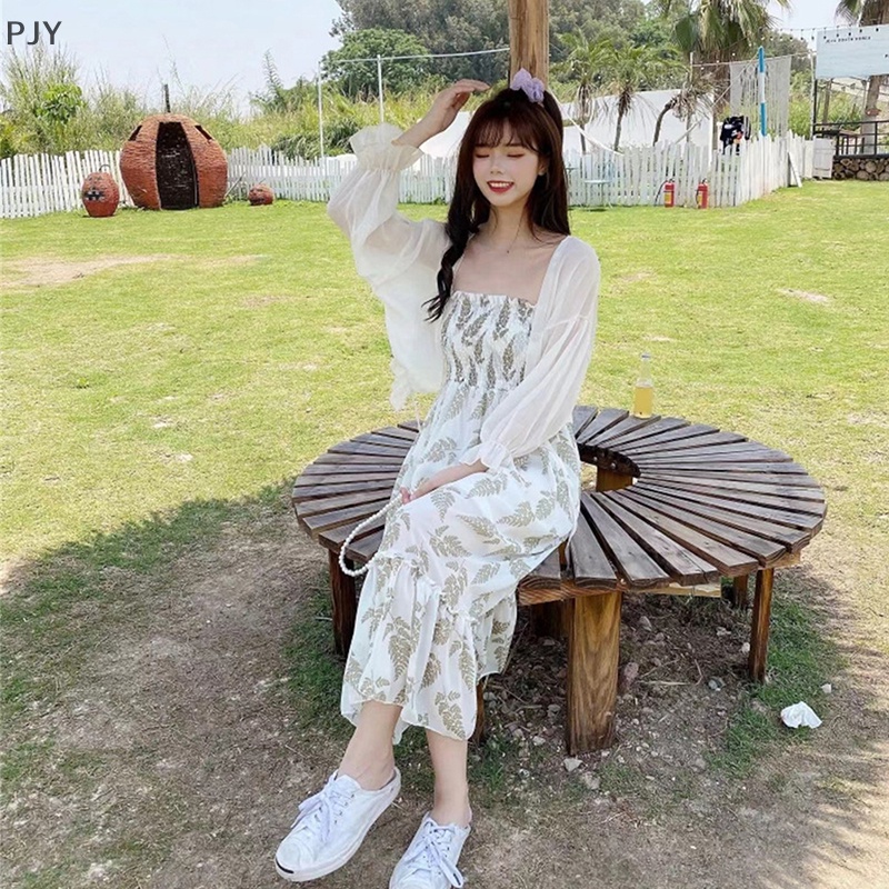 Áo Khoác Cardigan Mỏng Chống Nắng Đính Nơ Phối Ren Thời Trang Mùa Hè