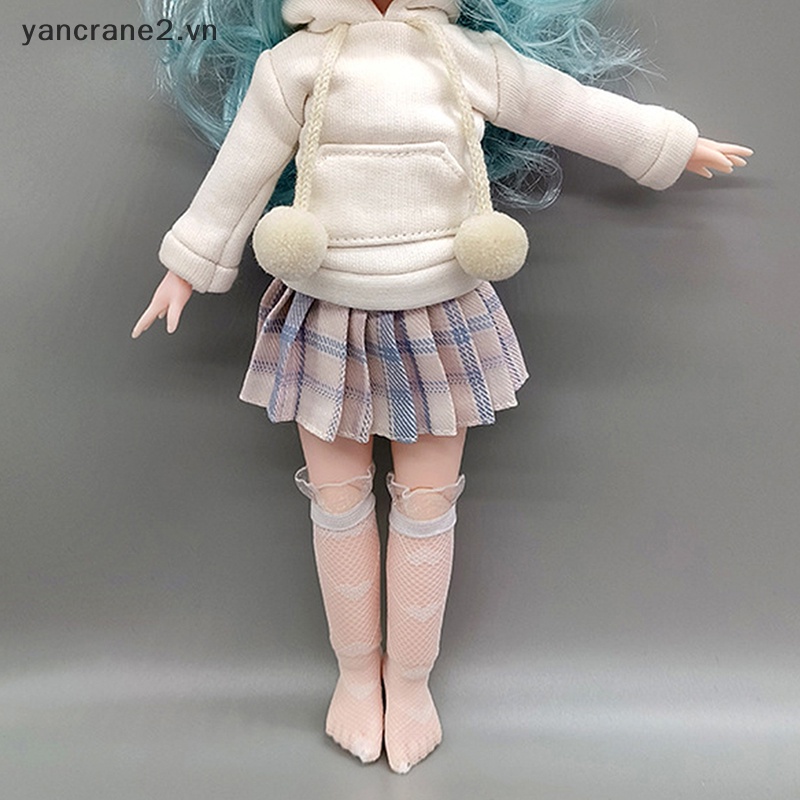 {YAN2} Đầm Xếp Ly Mùa Hè Cho Búp Bê 30cm {yancrane2.vn}