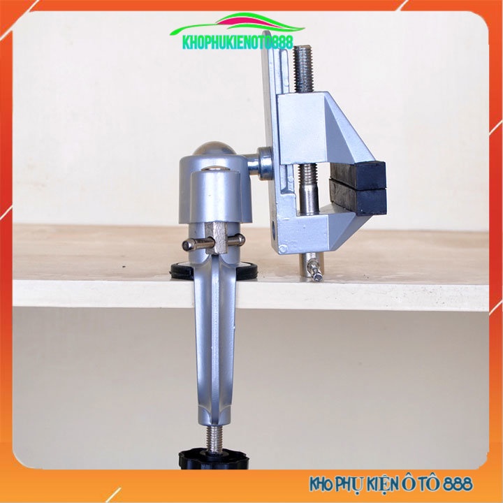 Ê tô kẹp bàn xoay 360 độ hợp kim nhôm gia công chi tiết kẹp, cố định giữ chính xác