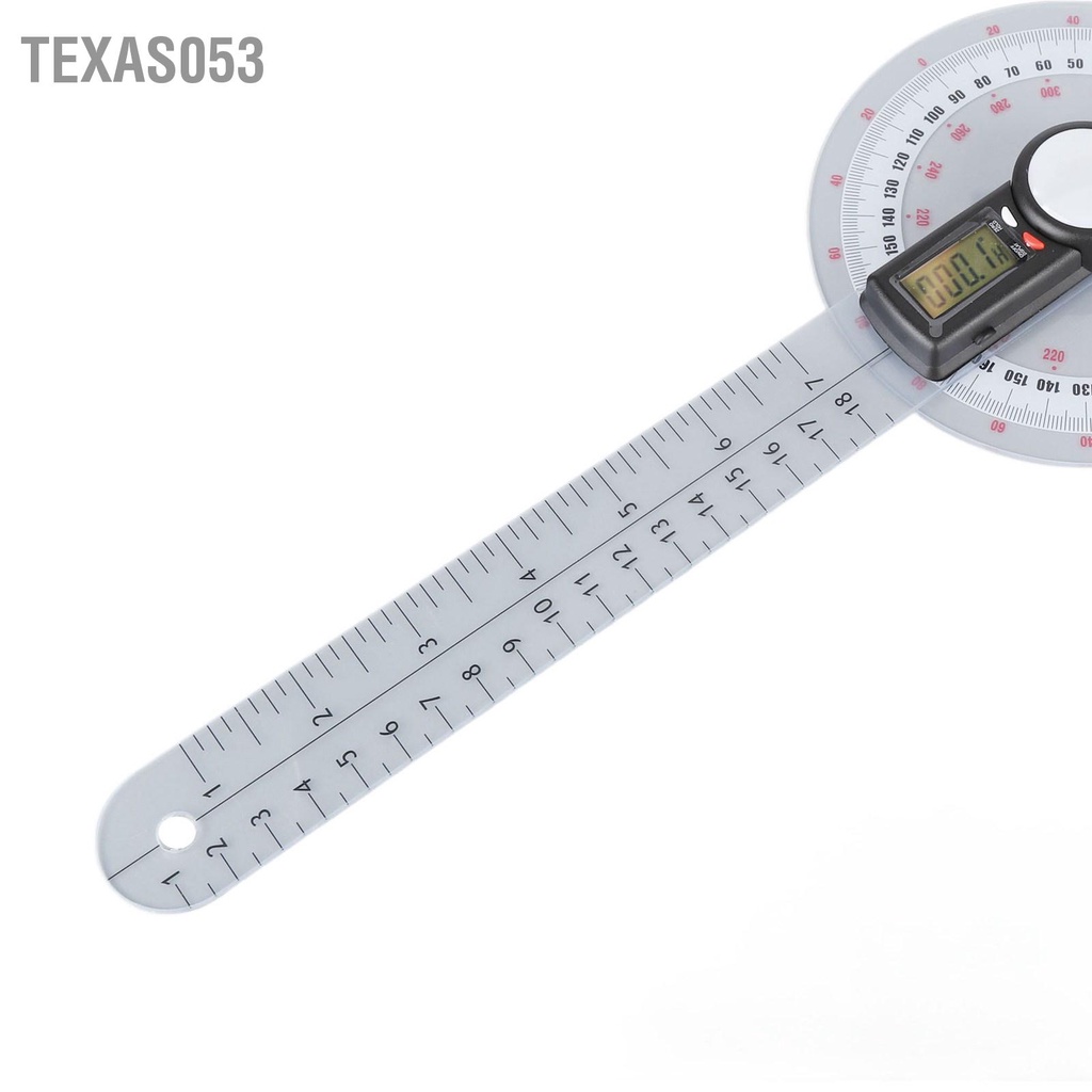 Texas053 Máy Tìm Góc Trị Liệu Độ Chính Xác Cao Chạy Bằng Pin Dễ Quan Sát Chuyển Động Khớp Đo Giác Cho Các Chân Tay