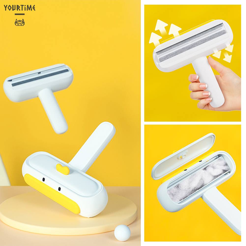 Bàn Chải Lăn Lông Thú Cưng Hình Vịt Tiện Dụng