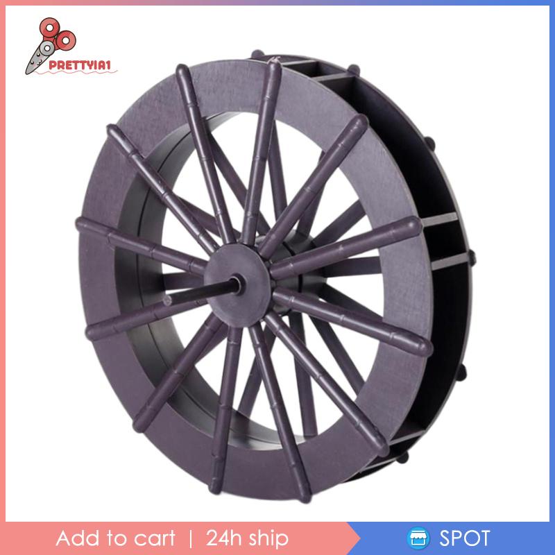 [Prettyia1] Mô Hình Bánh Xe Xoay Đài Phun Nước Phong Thủy Tự Làm