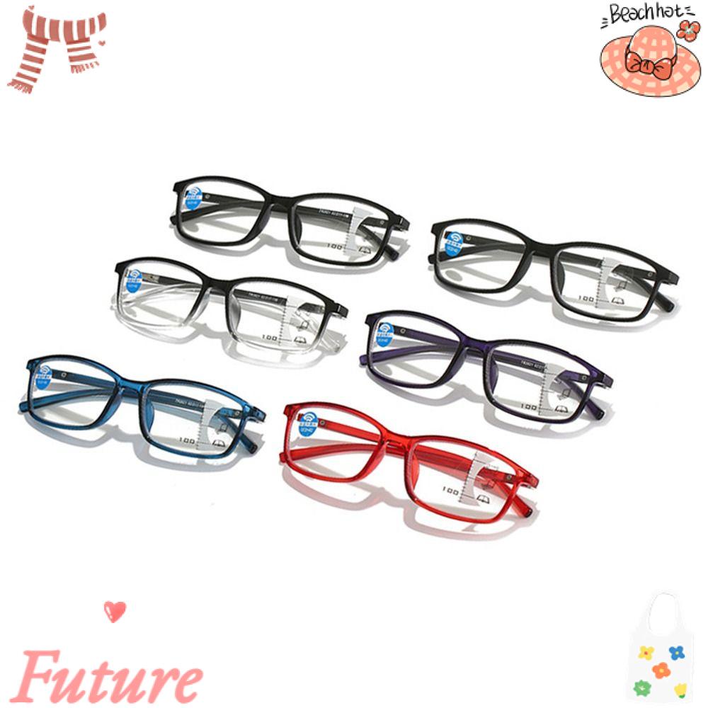 FUTURE Kính Đọc Sách Chống Ánh Sáng Xanh Thiết Kế Đơn Giản Phong Cách Vintage