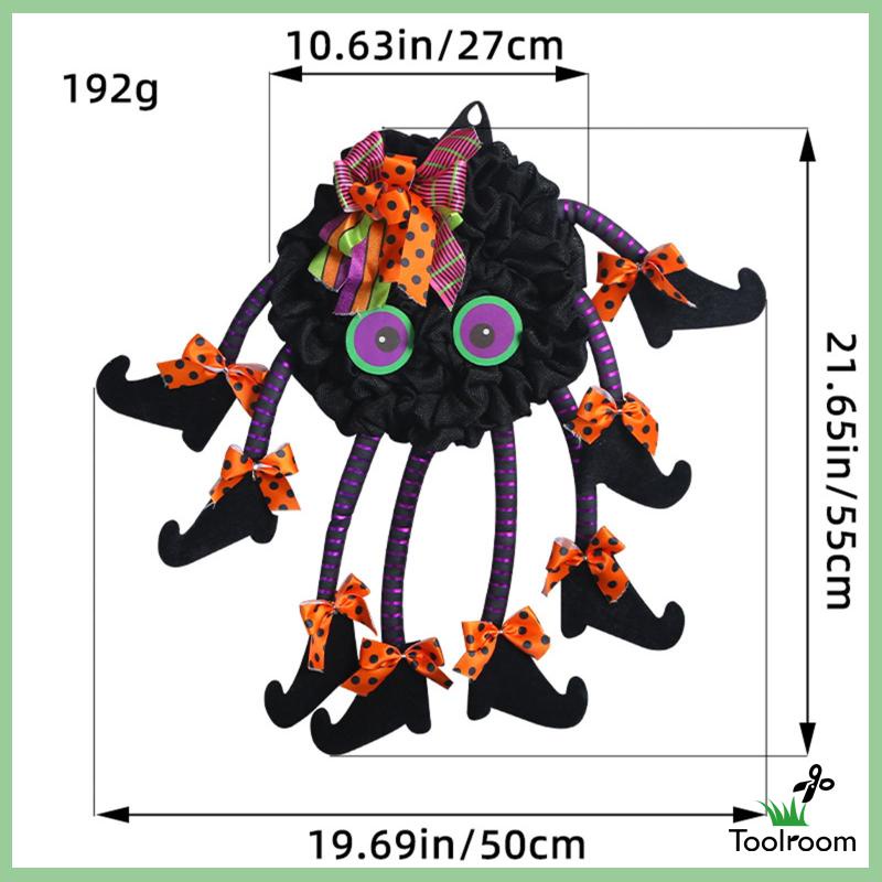 Vòng Hoa Trang Trí Cửa Trước Cho Tiệc Kinh Dị