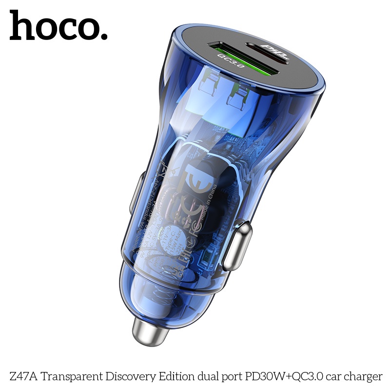 Tẩu Sạc Ô Tô Hoco Z47A 30w