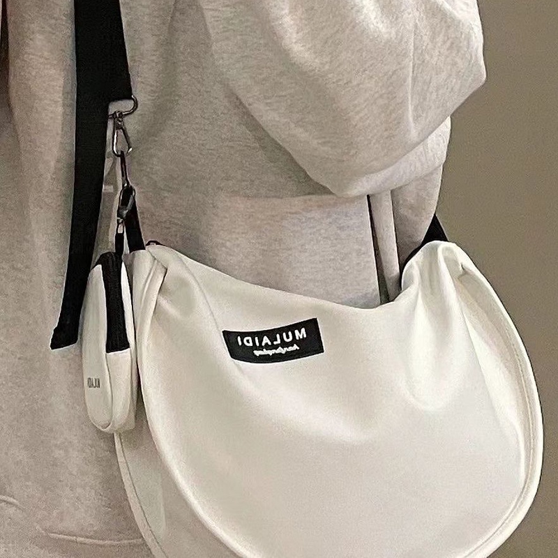 Túi Xách canvas Sức Chứa Lớn Phong Cách Thể Thao Nhật Bản Cho Nữ