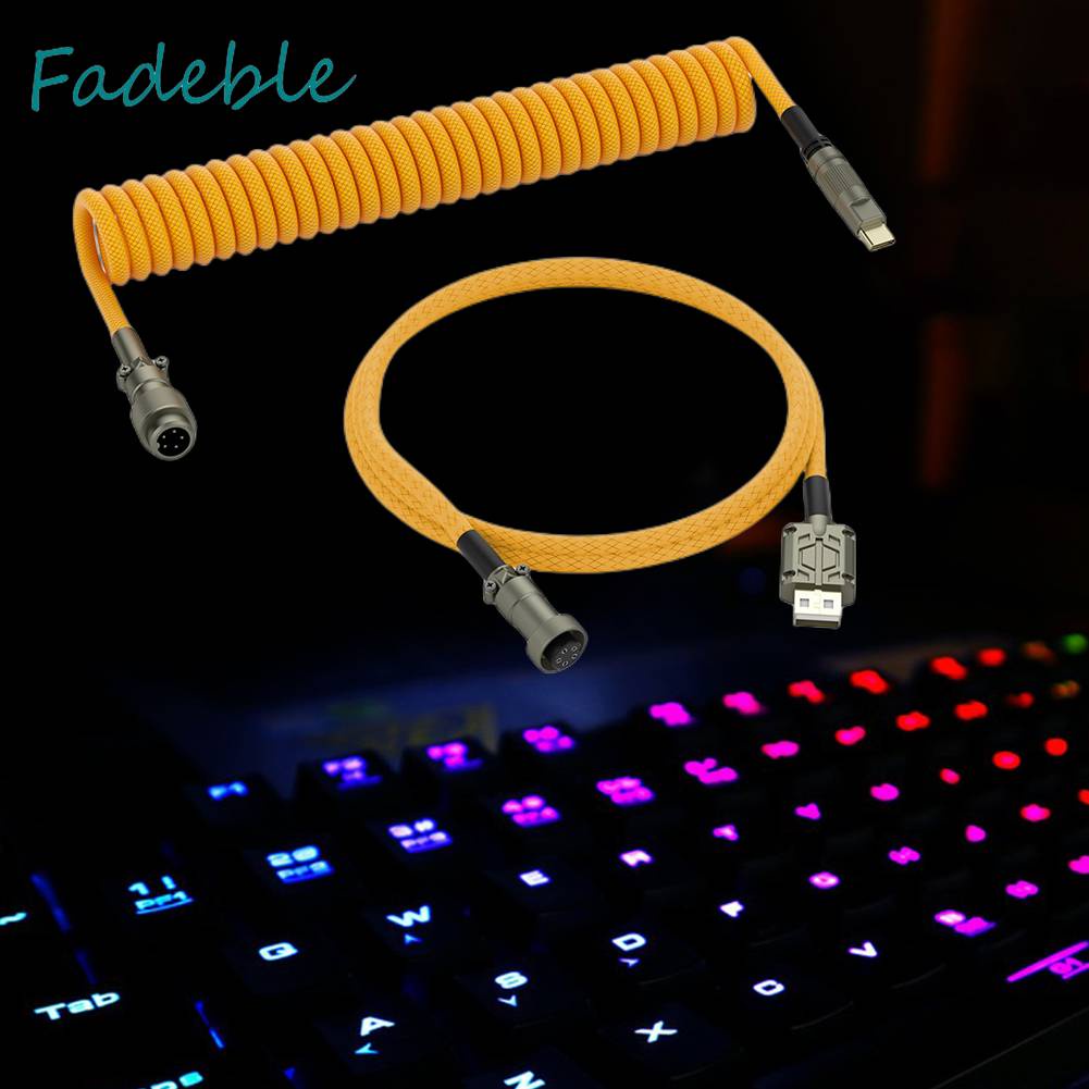 Dây Lò Xo Nối Dài 1.5m Chuyển Đổi Type C Sang USB