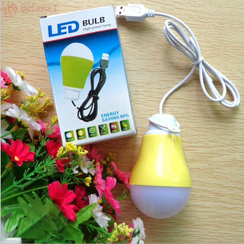 Bóng Đèn Led Usb 5v Smd5730 Nhiều Màu Mới Dùng Khi Đi Cắm Trại