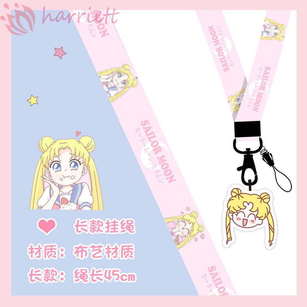 Dây Đeo Cổ Tay Họa Tiết Thủy Thủ Mặt Trăng Dễ Thương Dành Cho Điện Thoại