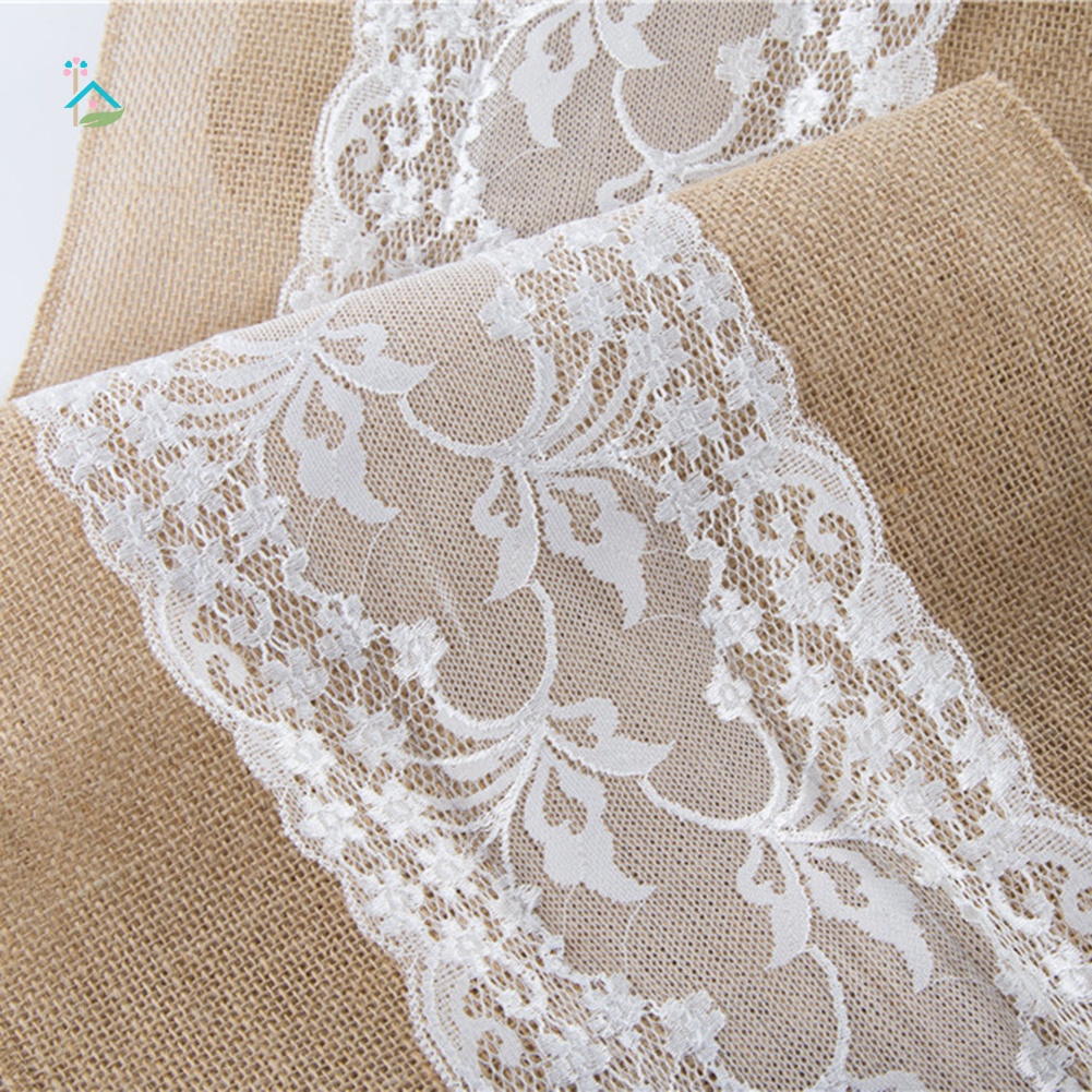 Khăn Trải Bàn Vải Lanh Trang Trí Thời Trang Dành Cho Tiệc Cưới