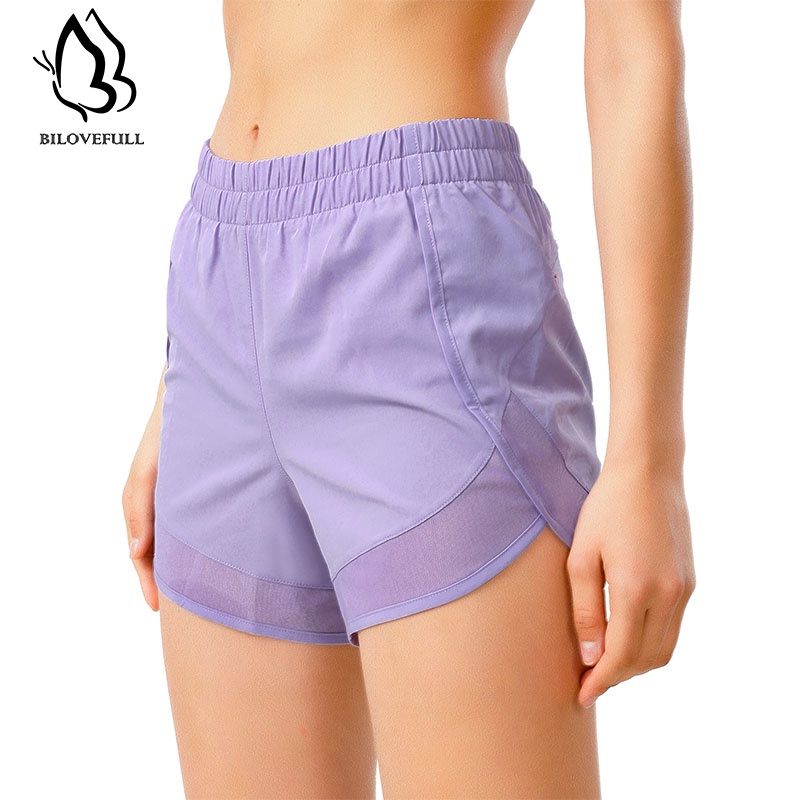 Quần Short Thể Thao Có Túi Khóa Kéo Thoáng Khí Mau Khô