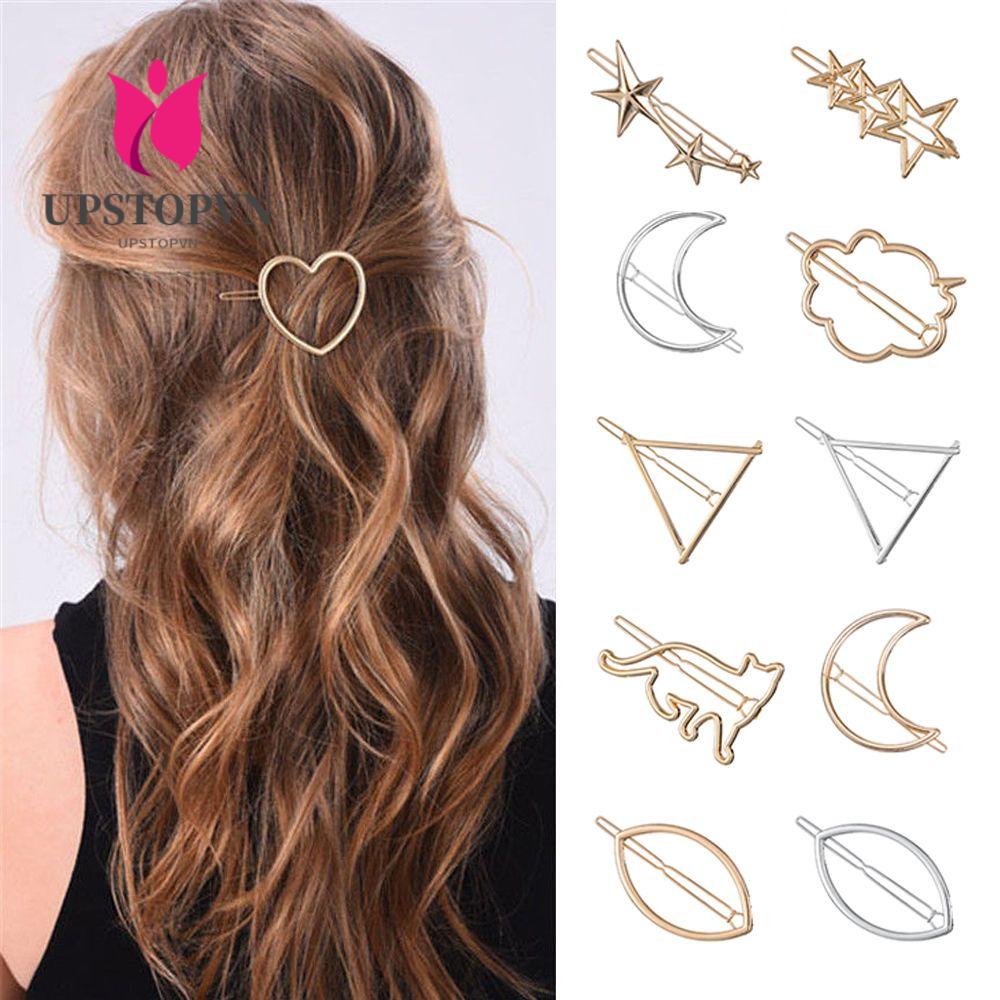 Kẹp Tóc Kim Loại Thời Trang Cho Nữ