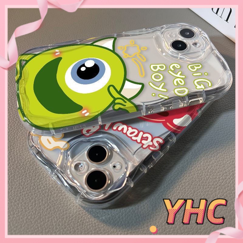 Ốp Lưng iPhone Hoạt hình gấu dâu tây quái vật một mắt 3D viền sóng TPU chống chấn động bảo vệ camera Cho Iphone 6 / 6S / 6SPlus / se / 7 / 7Plus / 8 / 8Plus / X / xs / xsmax / 11 / 12 / 13 / 14 / plus / pro / pro max-224