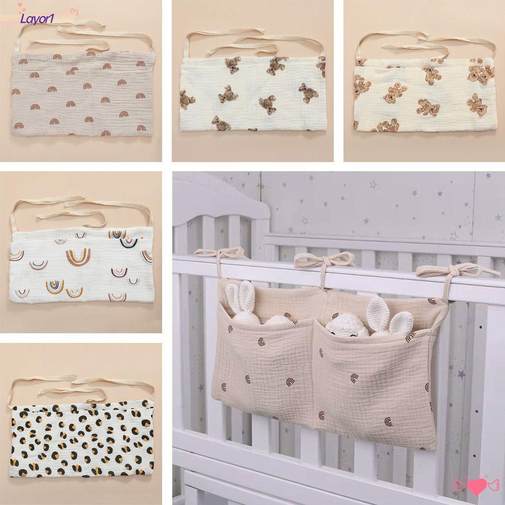 Túi Đựng Tã Lót Đồ Chơi / Đồ Dùng Em Bé 1 Ngăn Bằng Cotton Đa Năng Tiện Dụng