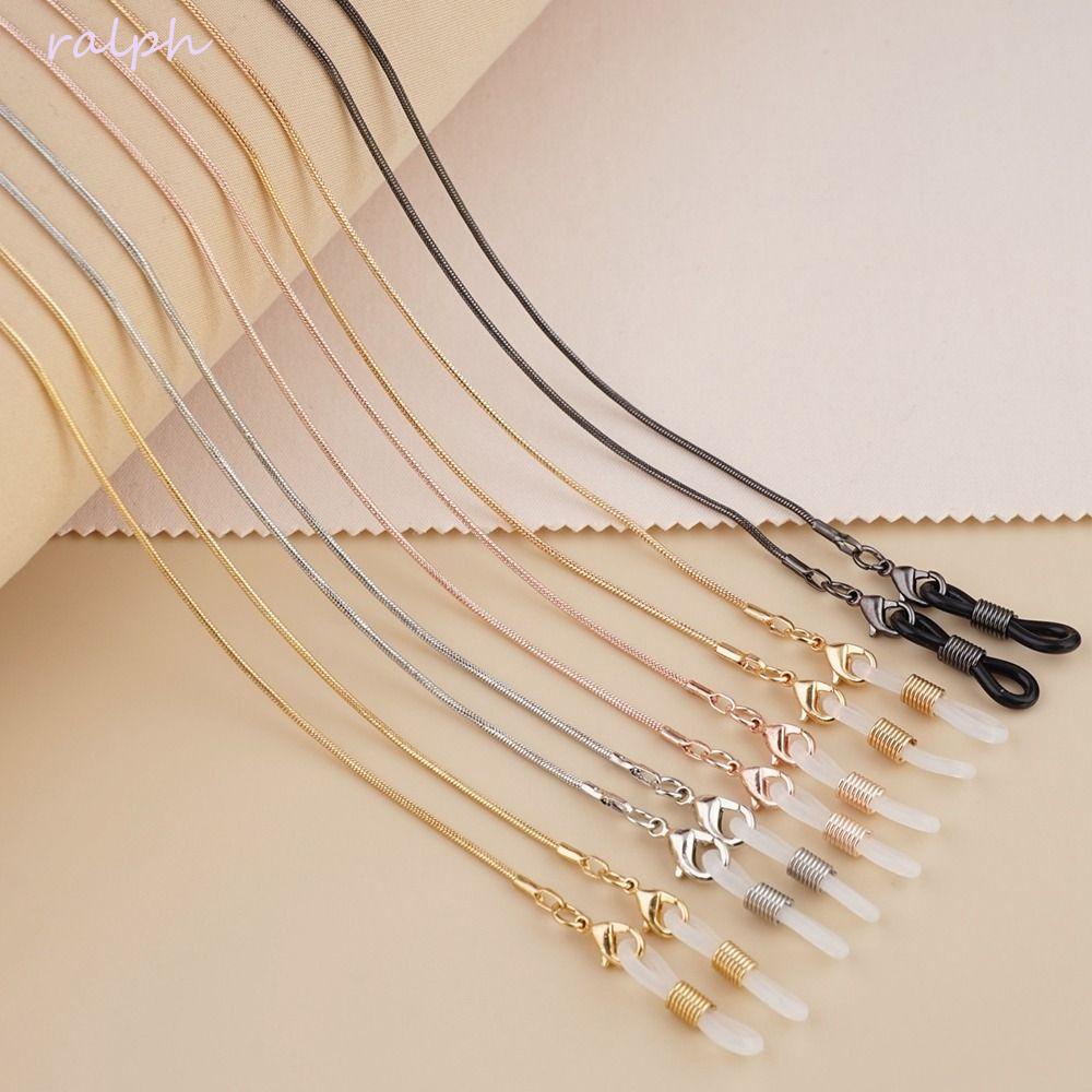Dây Xích Kim Loại Đeo Mắt Kính Tiện Dụng|Dây Đeo Cổ Mặt Nạ Kim Loại Nhiều Màu Sắc Chống Thất Lạc Tiện Dụng