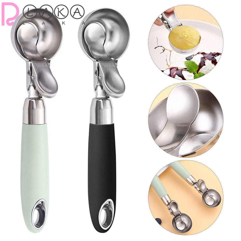 Muỗng Múc Kem / Yogurt Bằng Thép Không Gỉ An Toàn Tiện Dụng