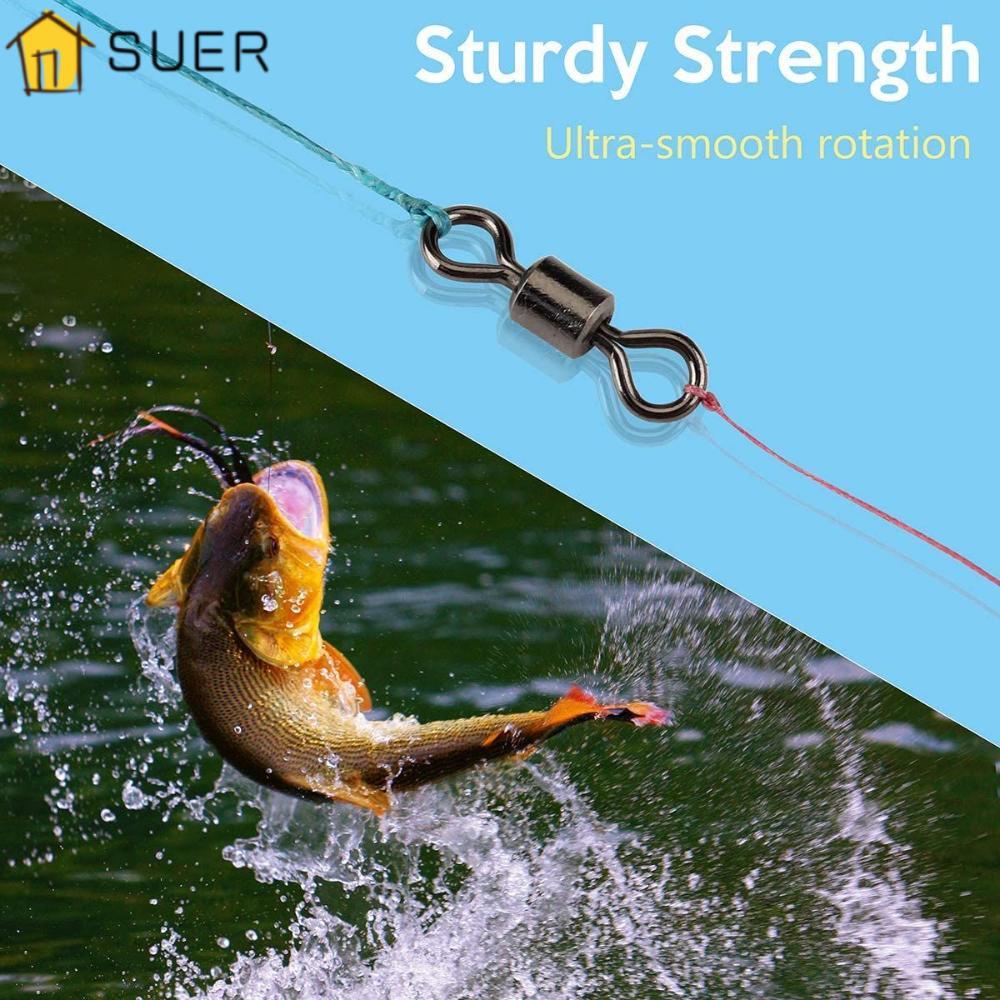 Set 100 Vòng Nối Phụ Kiện Câu Cá Chất Lượng Cao