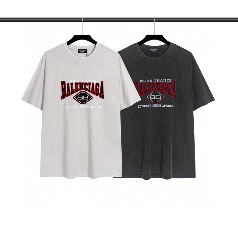 Áo Thun Tay Ngắn Cổ Tròn Thêu Họa Tiết B-a88len &amp; - Hạng Nặng Cho Cả Nam Và Nữ