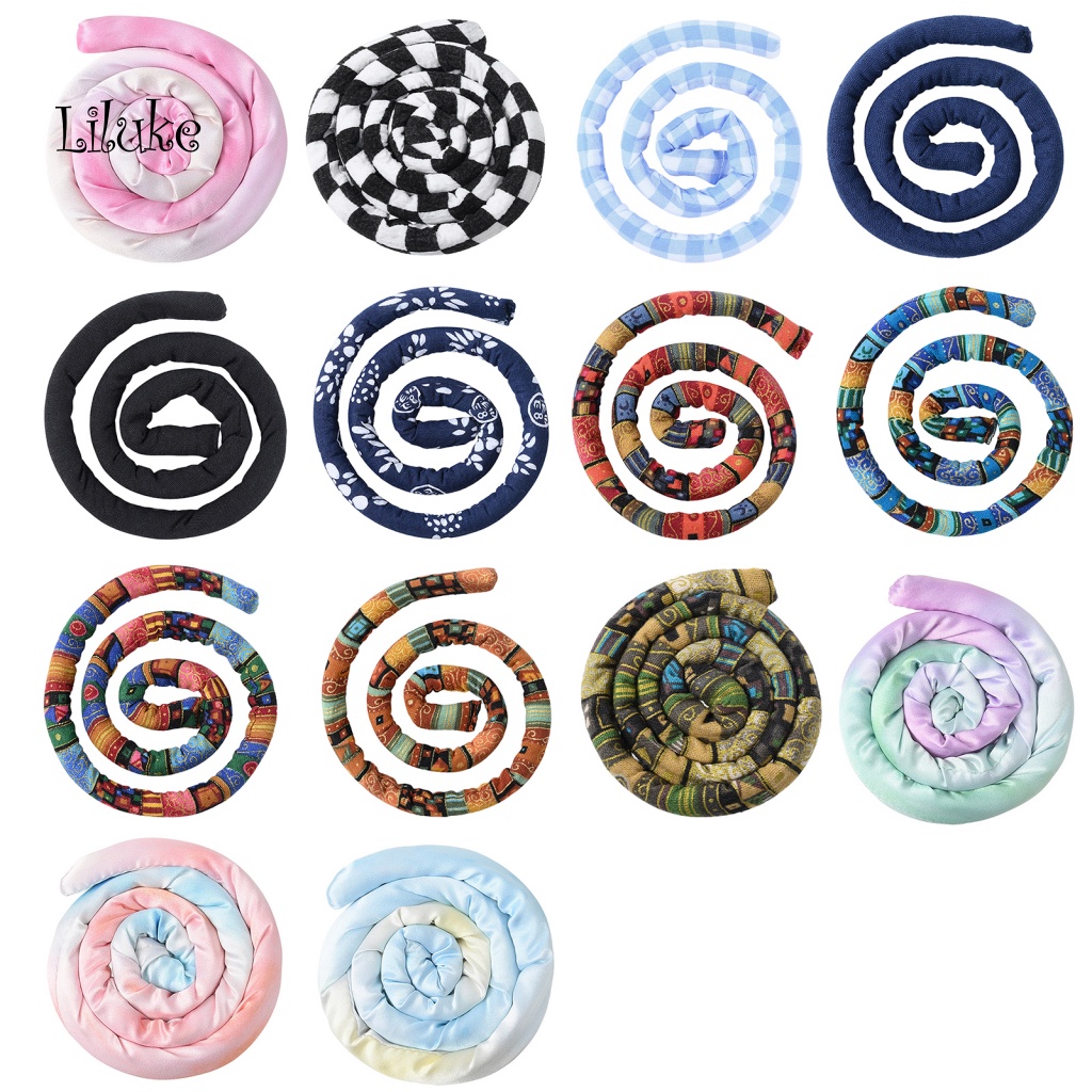 Giá Đỡ Dây Buộc Tóc Bằng Sắt In Họa Tiết Thổ Cẩm Cổ Điển Độc Đáo