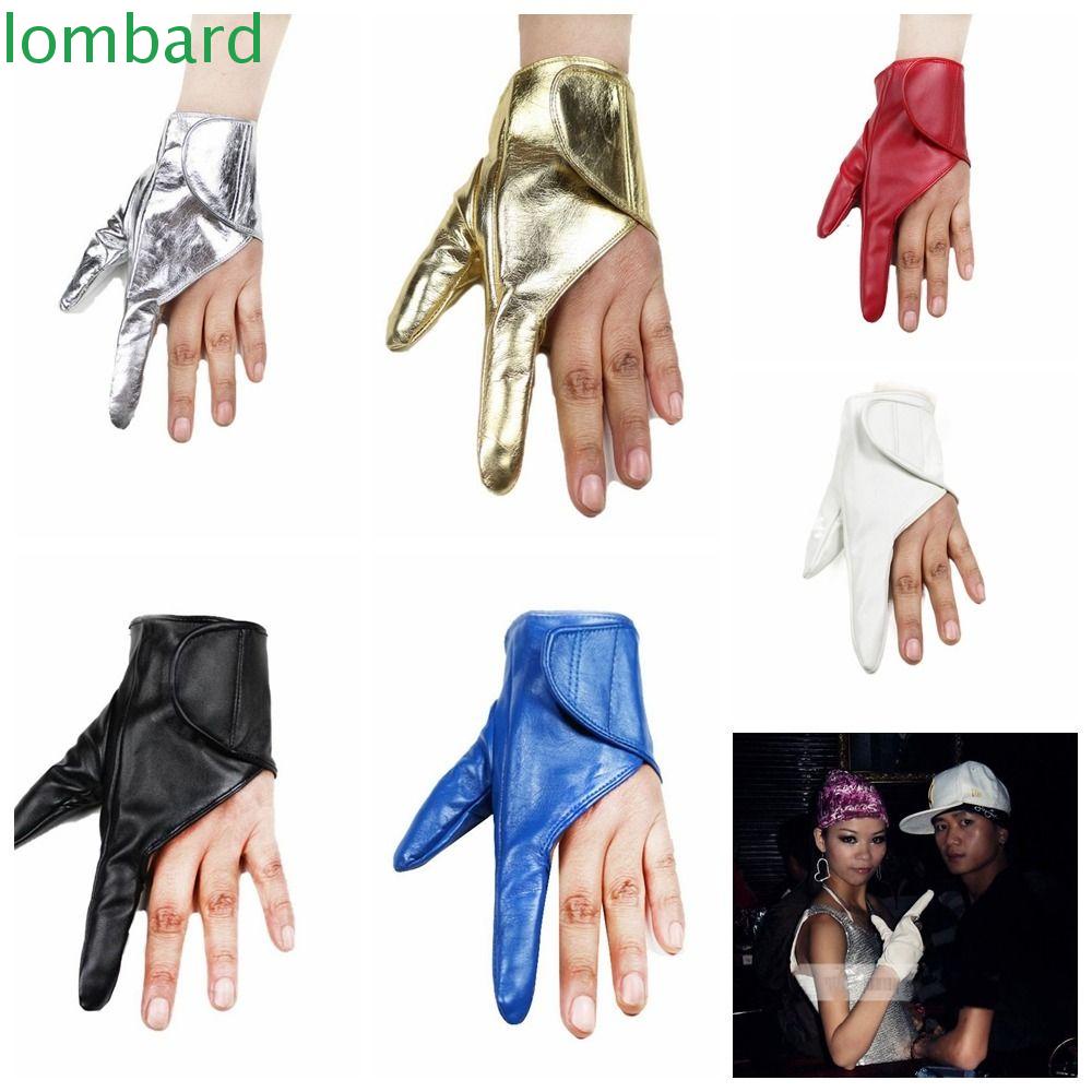 Găng Tay Hai Ngón Phong Cách Hip Hop Harajuku Đơn Giản Cho Nữ