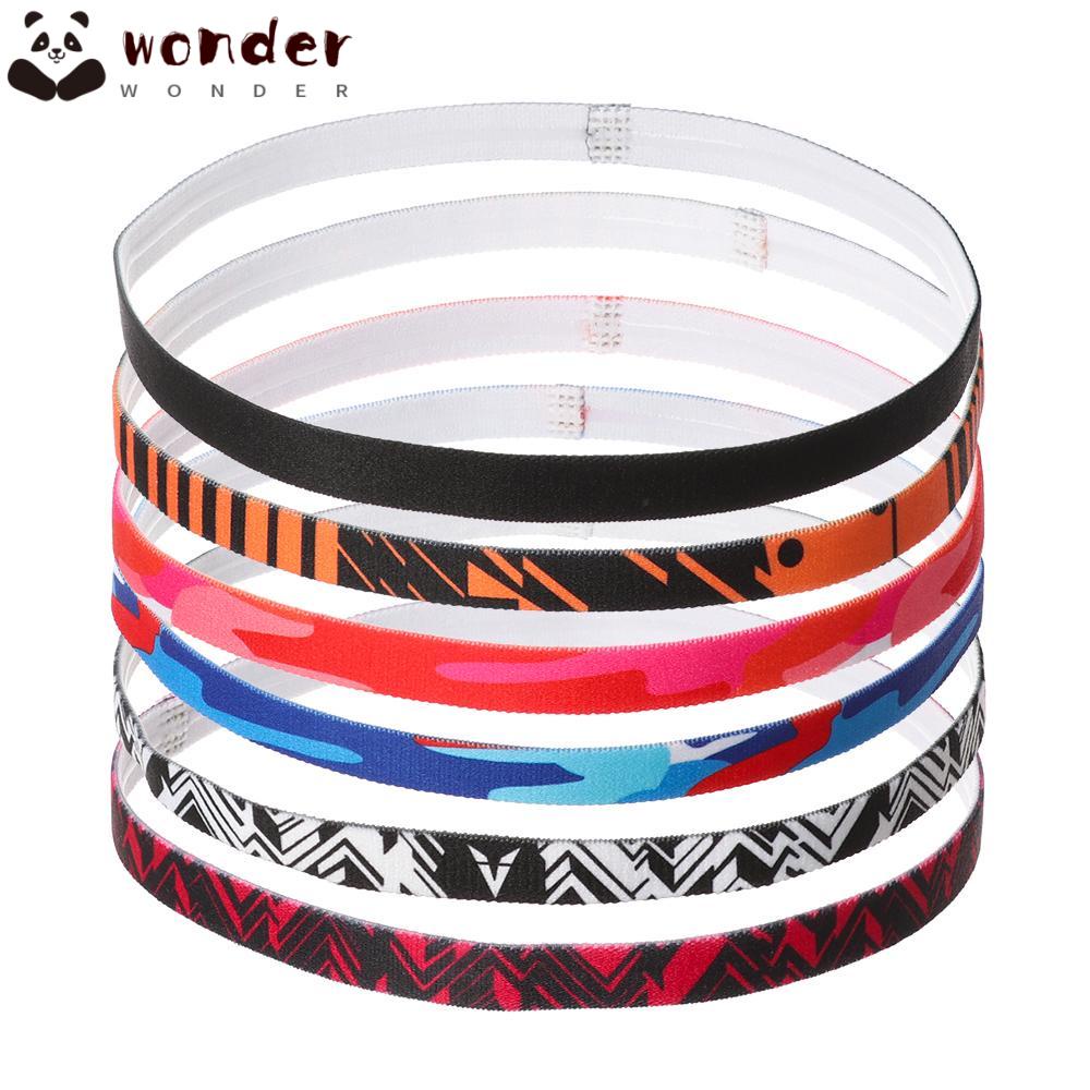 Băng Đô Thể Thao Chống Trượt In Họa Tiết Kẻ Sọc